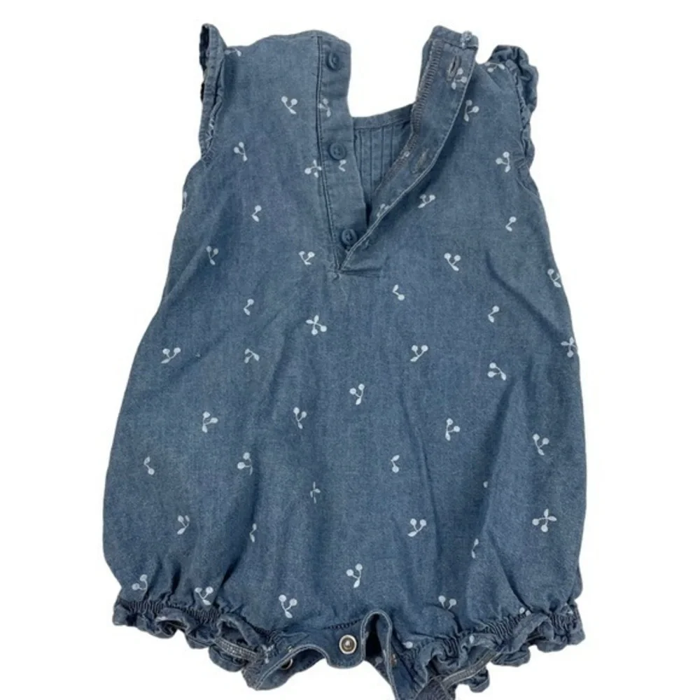 Carter’s Baby One Piece Shorts Romper | 3 Months | Blue